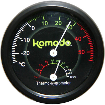 Thermomètre hygromètre combiné analogique de Komodo