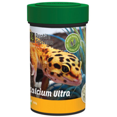 Calcium Ultra sans D3 de Reptile Systems