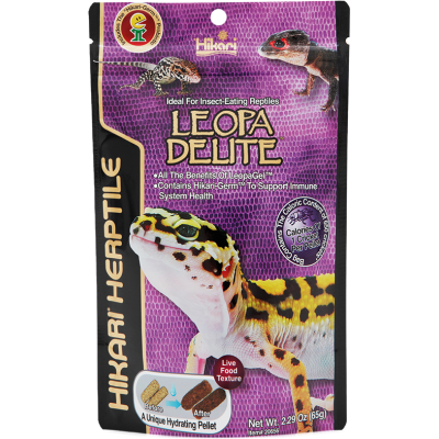 Alimentation en granulés à humidifier pour gecko "Leopa delite" Hikari