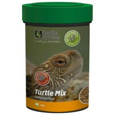 Alimentation en granulés "Turtle mix" pour tortues aquatiques de Reptile systems