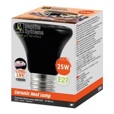 Lampe chauffante pour reptiles - ATYHAO - LED 25W - Lumière infrarouge -  Filetage standard E27 - Cdiscount Electroménager