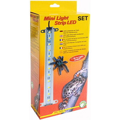 Kit réglette lumineuse LED + transformateur "Mini light strip LED" Lucky reptile
