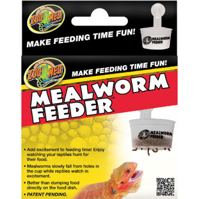 Distributeur de vers "Hanging mealworm feeder" Zoomed