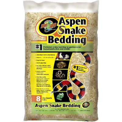 Substrat "Aspen Snake Bedding" de Zoomed