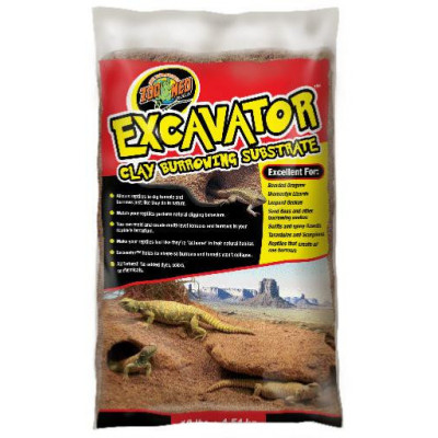 Sable argileux pour reptiles désertiques "Excavator" de Zoomed